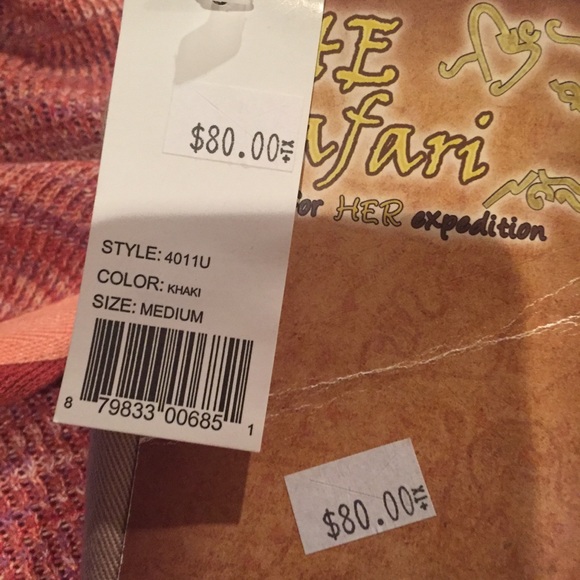 SHE Safari Pants Size M NWT - Picture 6 of 9